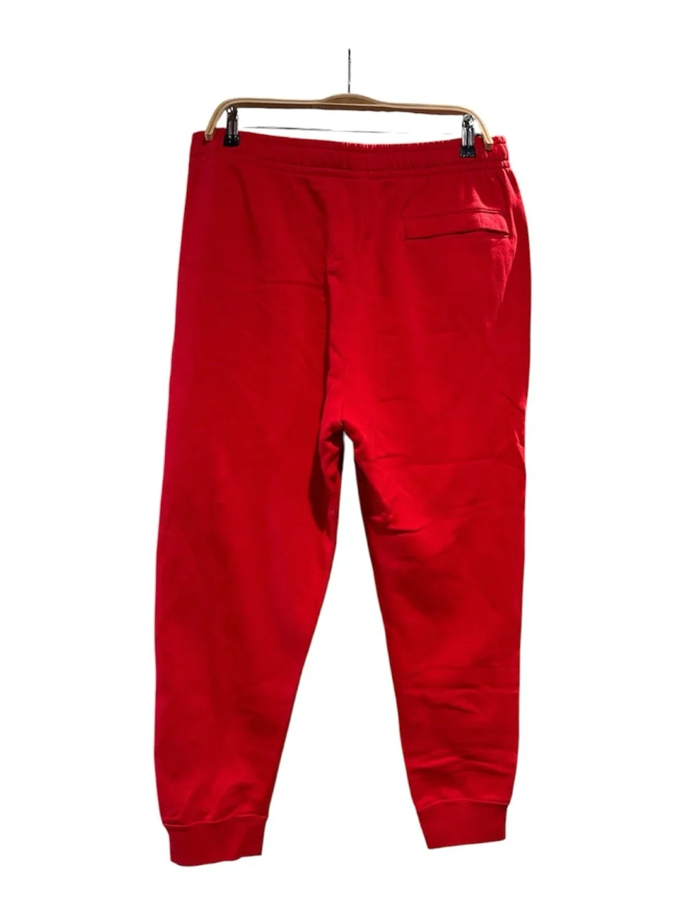 Nike Men’s Sweatpants Red Elastic Waistband Drawstring 2XL Used